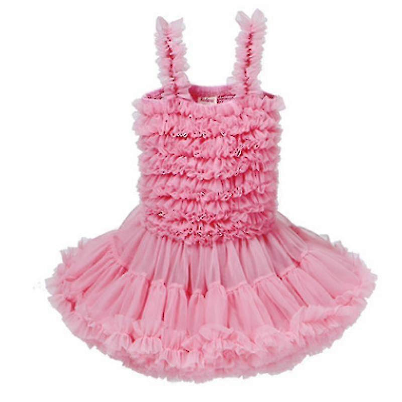 فتاة حزب اللباس توتو الحمالات فساتين الاطفال لطيف يتوهم الزفاف الأميرة Vestido عيد ميلاد وصيفة الشرف زي 18M إلى 7 سنوات