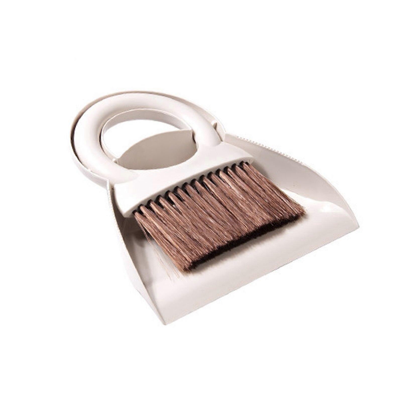 Portable Practical Convenient Multifunctional Stylish Mini Keyboard Desktop Sweep Broom Dustpan Table Corner Cleaning Brush