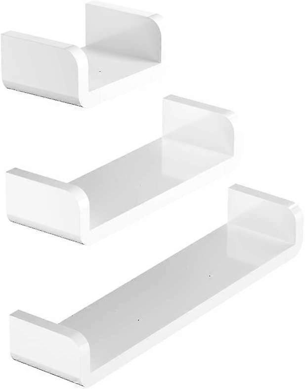 Bath Shelves, Suct Floating U Sd Shelves Er Mount