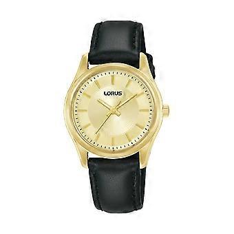 Lorus woman Women's Analog Quartz Watch with Cowhide Bracelet RG254XX9