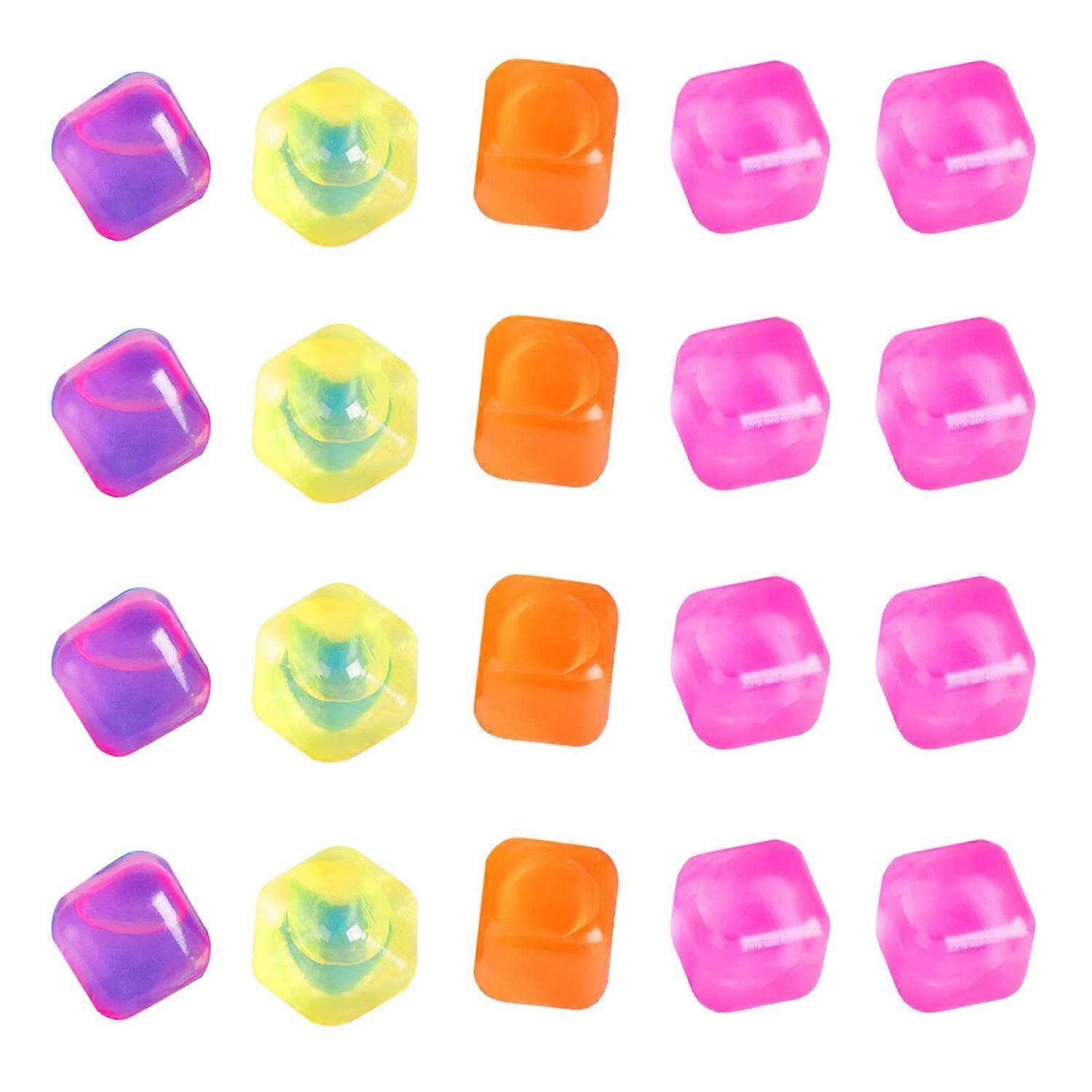 20Pcs Ice Cube Good Flexibility Food Grade BPA Free Multifunctional Small Keep Freshness Pentagram