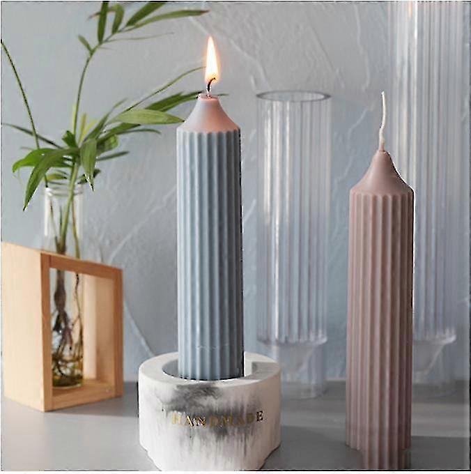 Long Plastic Pillar Candle Making Kit