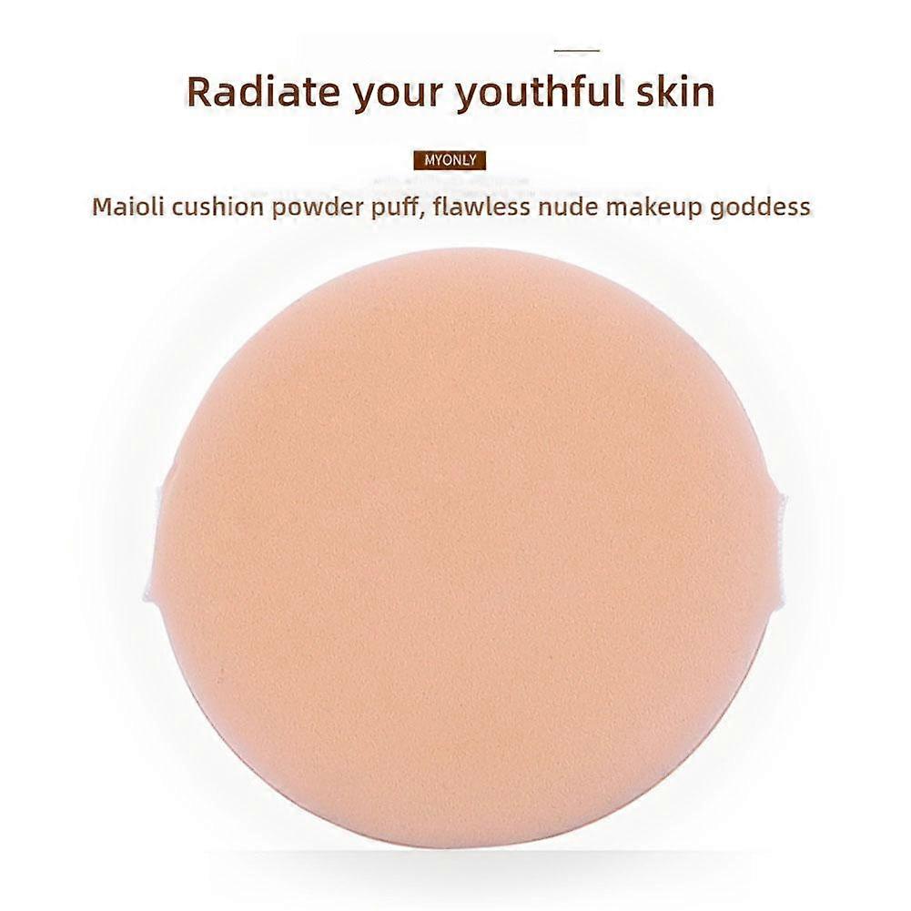 Air-Cushion Powder Puff Dry Wet Dual-use Random Color Circular Makeup Tool