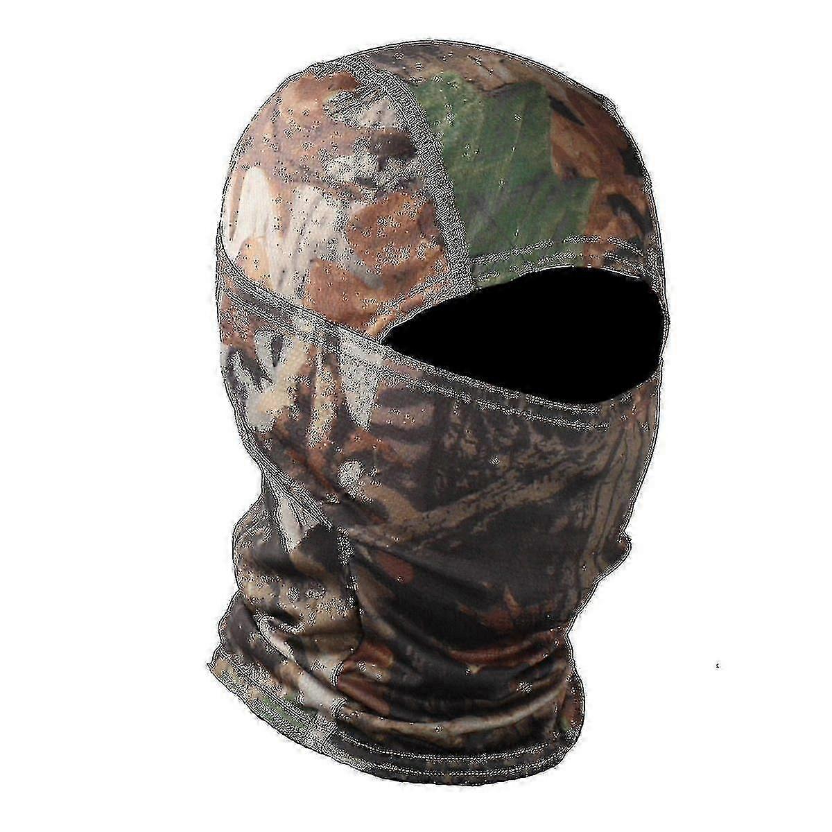 Camouflage Outdoor Cycling Hunting Hood Protection Balaclava Head Face Cover By Mst