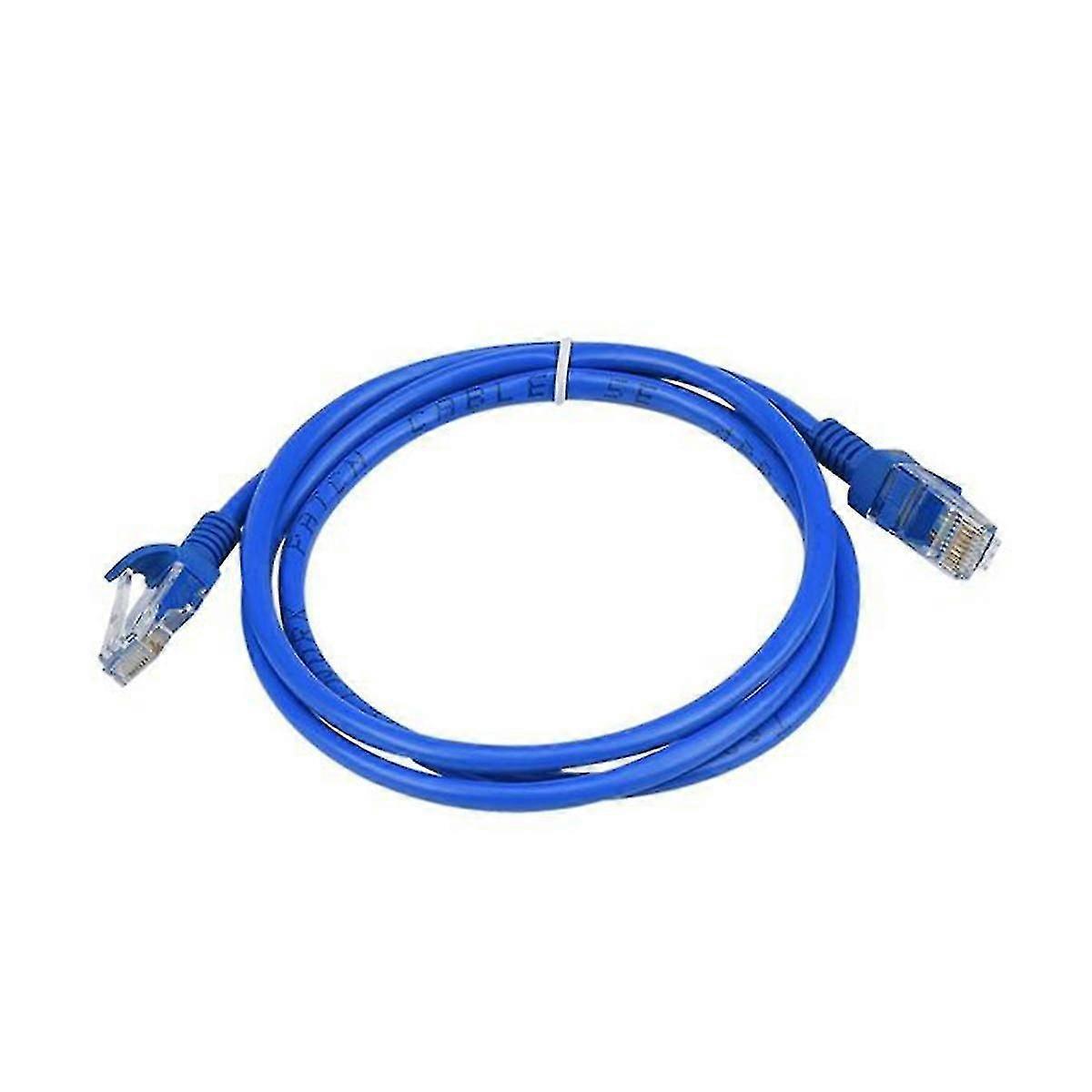 2m Long Practical Cord Cable Internet Network For Pc Modem Router (blue)