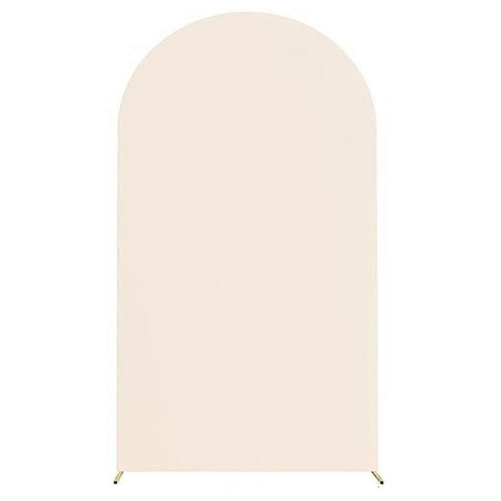 Type C 6.6FT 100x200cm U-Shape Backdrop Arch Frame Stand Elastic Cover for Wedding Ceremony