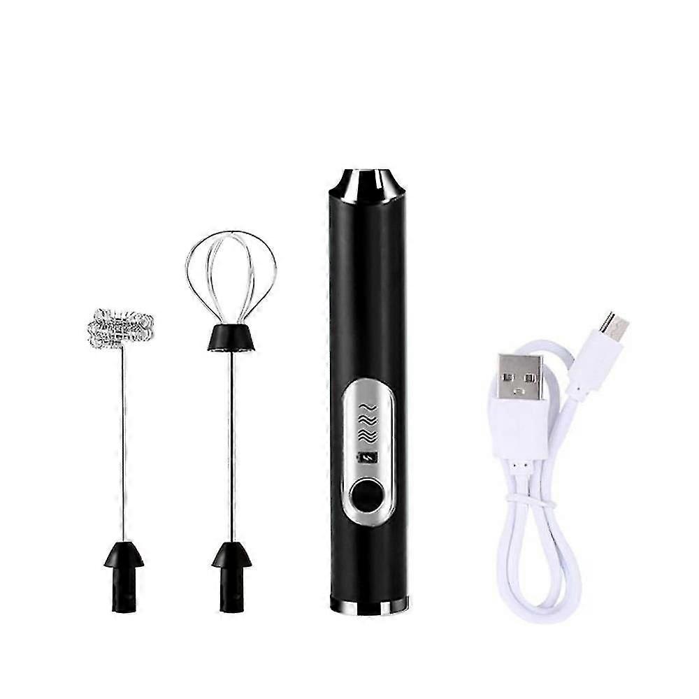 Milk Frother Handheld,rechargeable Frother For Coffee, Whisk Drink Mixer For Chocolate Match, Frappe,5518
