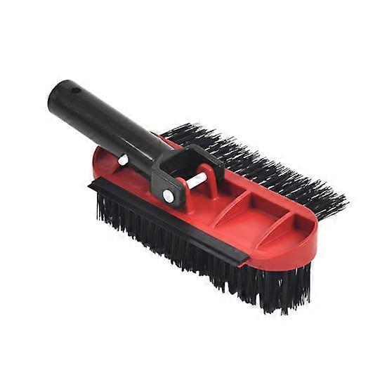 Swimming Pool Cleaning Brush Hard And Dense Bristle Rotary Handle 270 Degree Cleaning Pool Walls Steps