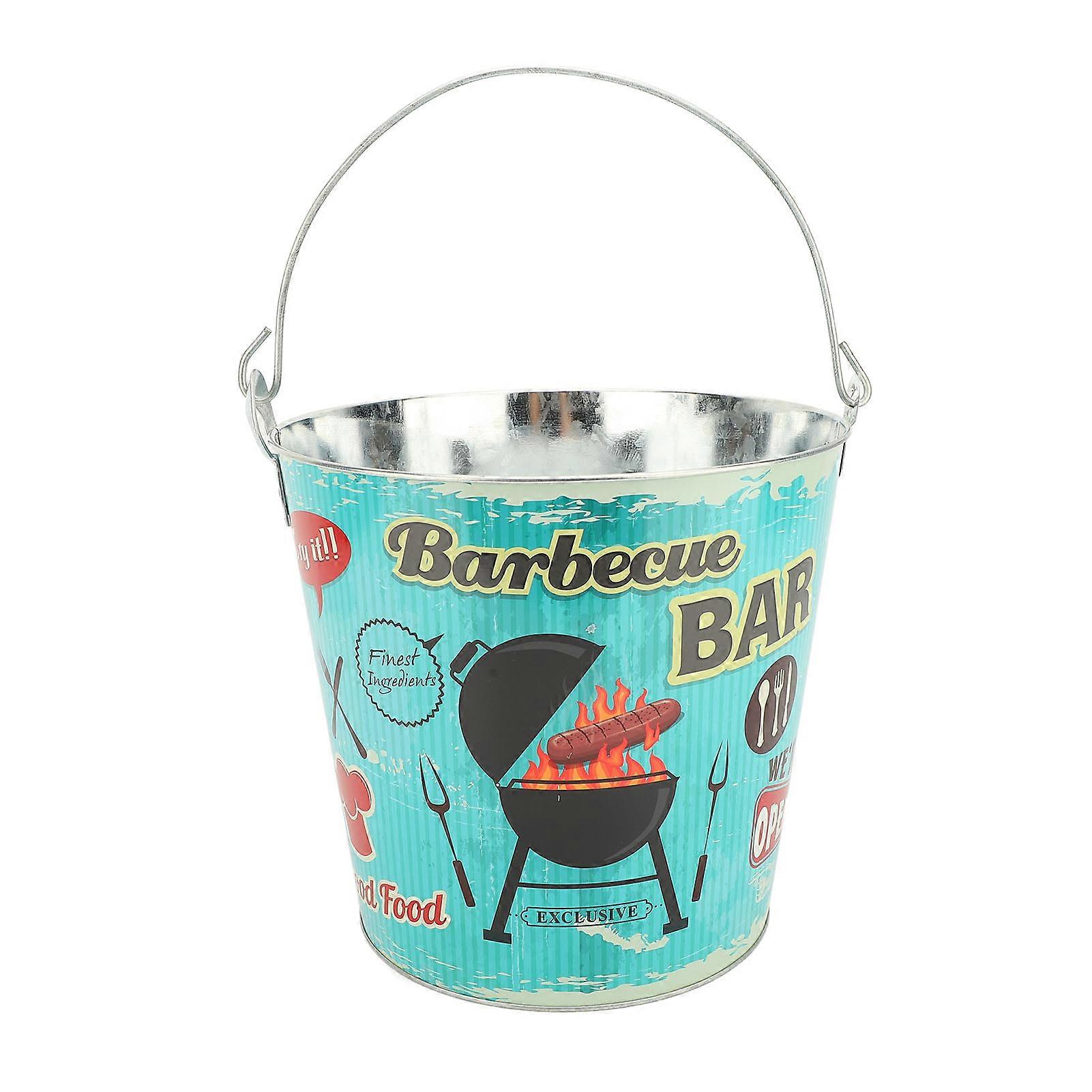 Stainless-Steel Oval Ice Bucket & Drink Cooler For Parties - 4 Gallon – Home Party