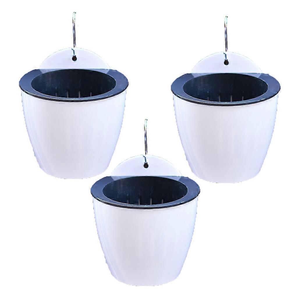 Self-Watering Pots, Double Layer Design, Hanging Flower Pot
