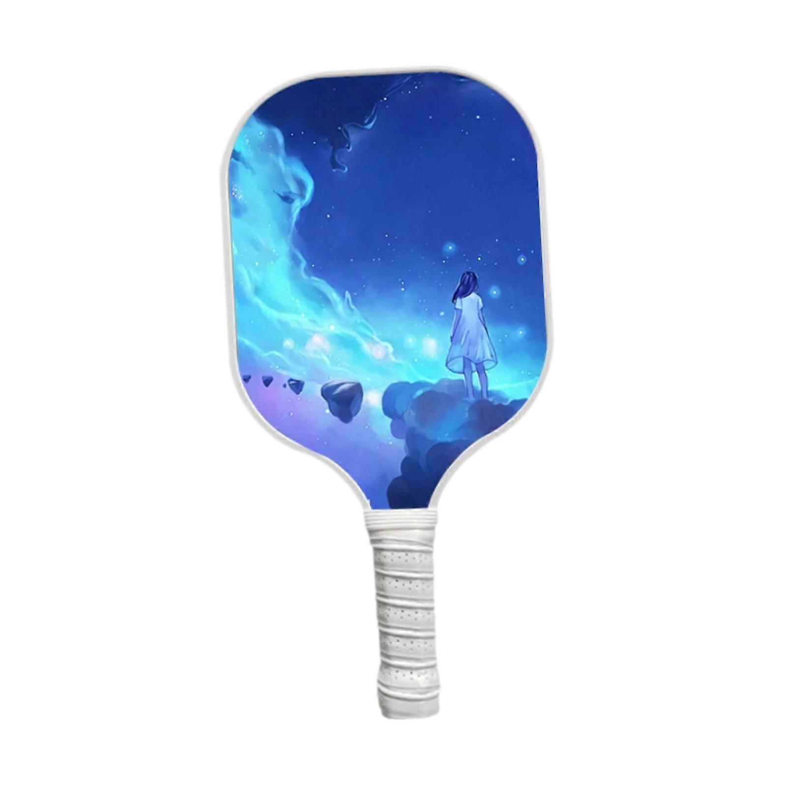 Pickleball Paddle Pickleball Racket Lightweight Polypropylene Honeycomb Core Style A
