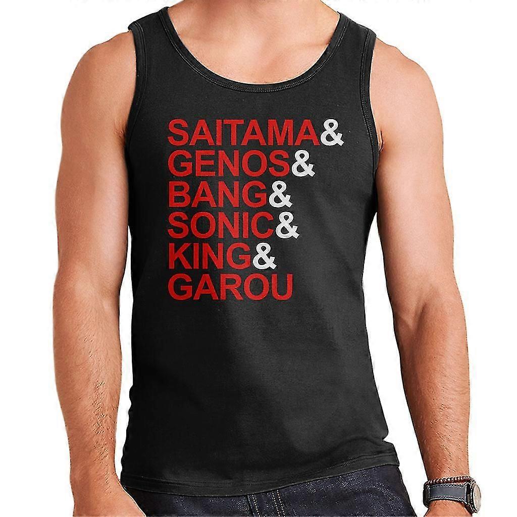 One Punch Man Lista de personajes Chaleco para hombre