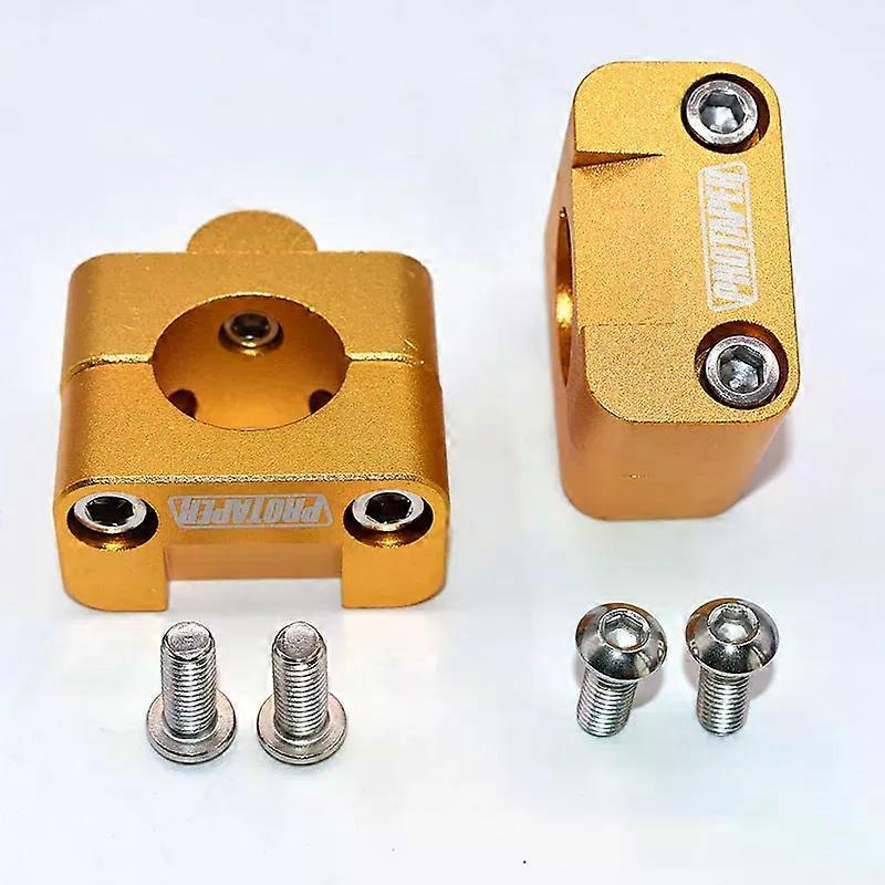 Handlebar Fat Bar Risers Mount Clamp Adapter 7/8 - 1 1/8 Universal Solid Mounts For Motorcycle MX Enduro CRF YZF KXF