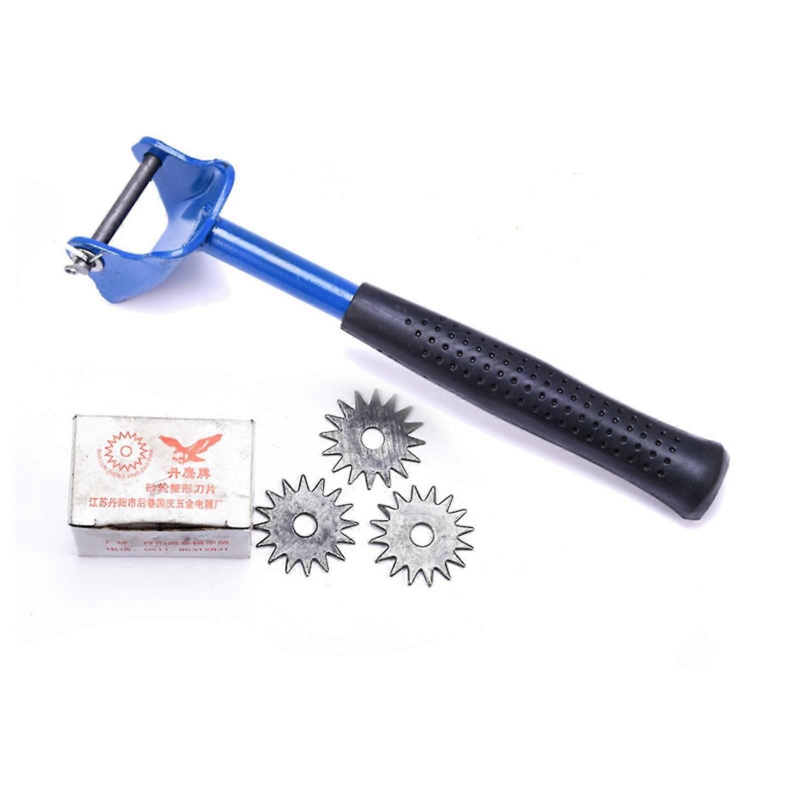 طحن عجلة مضمد أداة اليد حامل تصحيح جهاز طحن شفرات عجلة