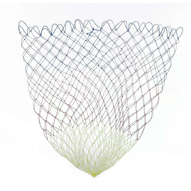 5 أحجام النايلون شبكة الصيد أدوات الصيد القابلة للطي شبكة ثقب عمق شبكة قابلة للطي صافي