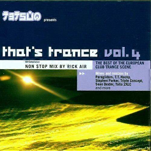 Vari Thats Trance 4 CD