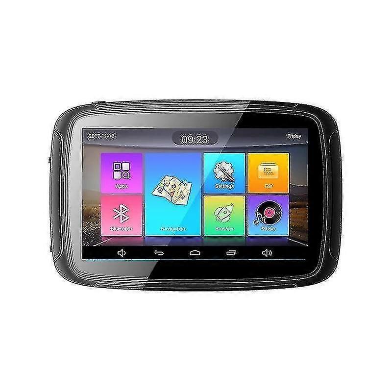 5 Inch HD Motorcycle Navigator Level 7 Waterproof Android 6.0 Bluetooth Function