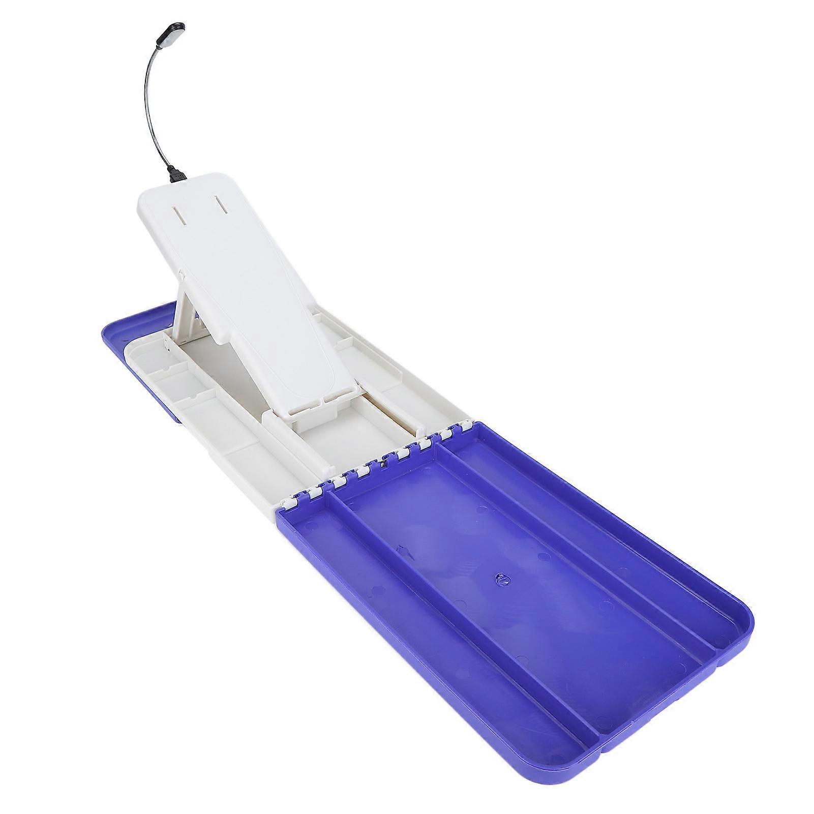 Pedicure Foot Holder Small Foldable LED Work Light Portable Pedicure Tool