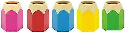 Pencil Shaped Pen Stand, Sharp-Dull Pencil Organizer Keeps Your Space Neat, Vibrant Creative Design Brightens Your Desk, Solid High-Quality Material