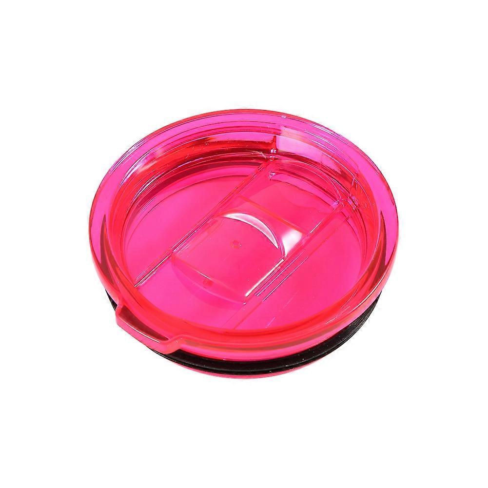 Splash and spill proof lid for tumblers with sliding lid