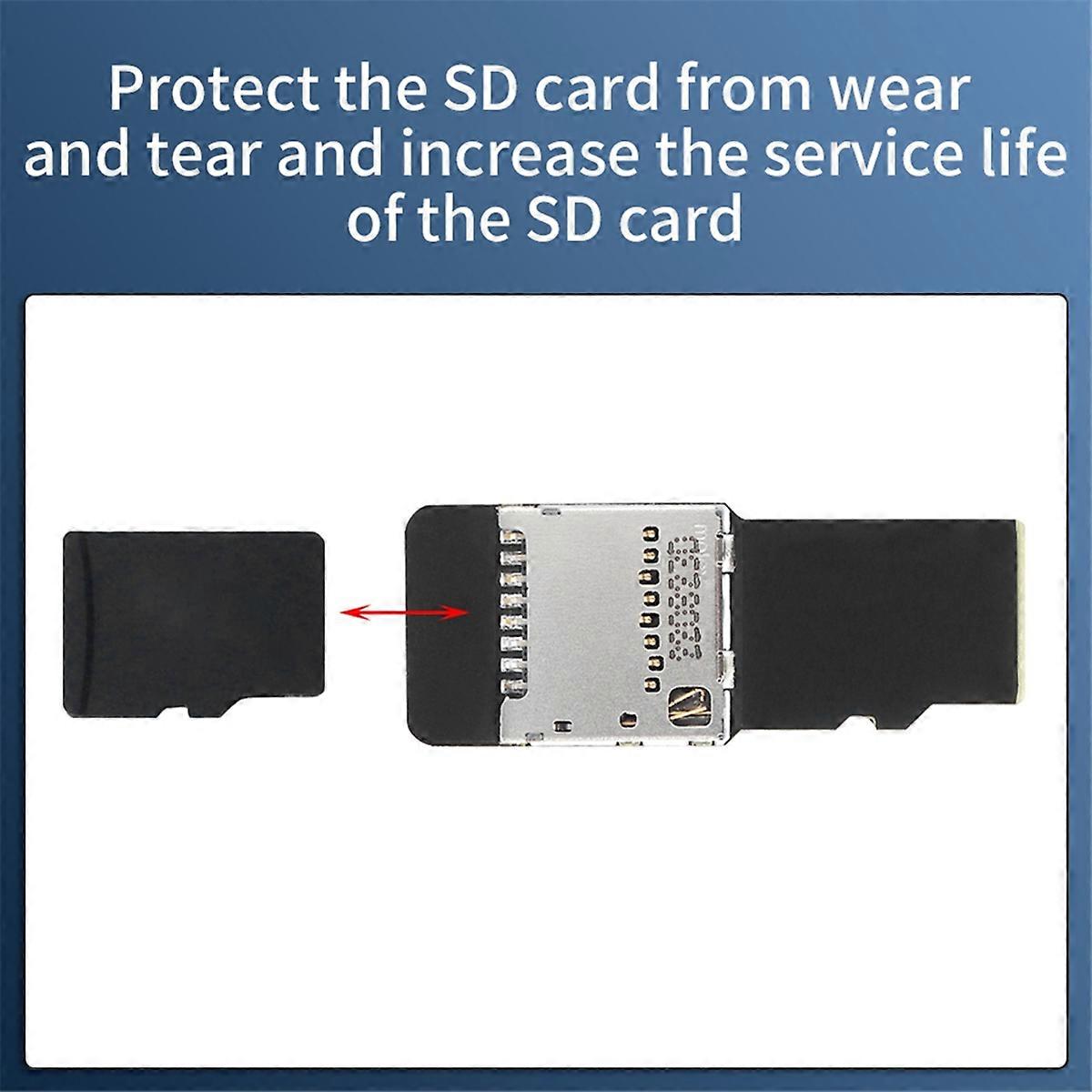 SD TF Memory Card Kit Male to Female Extension Adapter Extender Test Tools PCBA Connector for Mobile Computer 3D Printer