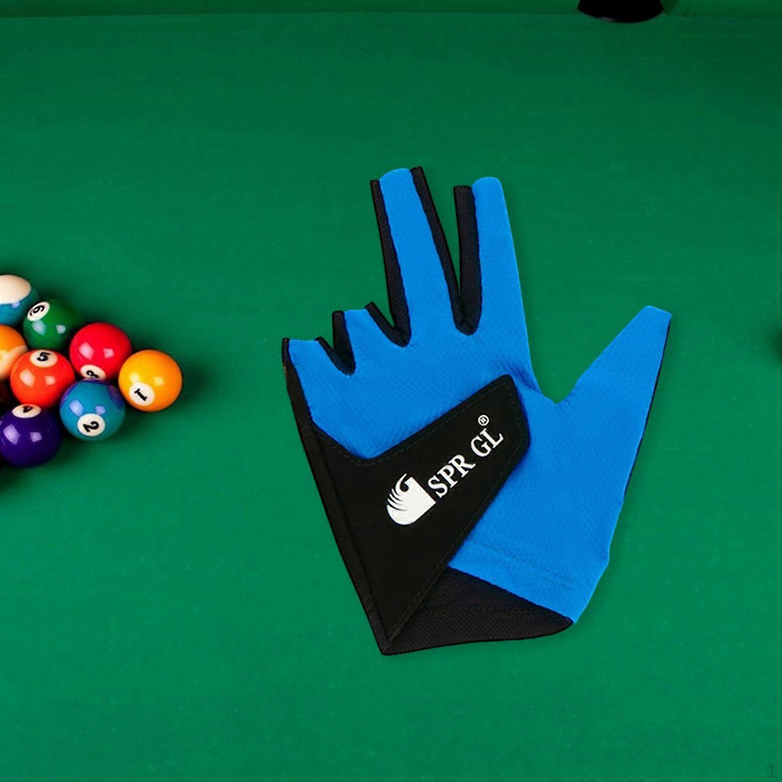 Gants de billard à 5 doigts, antidérapants, pour queue de billard
