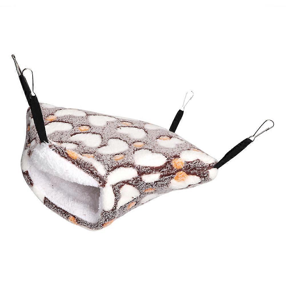 Hamster Warm Nest Bed for Small Animals 14x12 Inches Soft Plush Fabric Cozy Hideout Warmth and Comfort