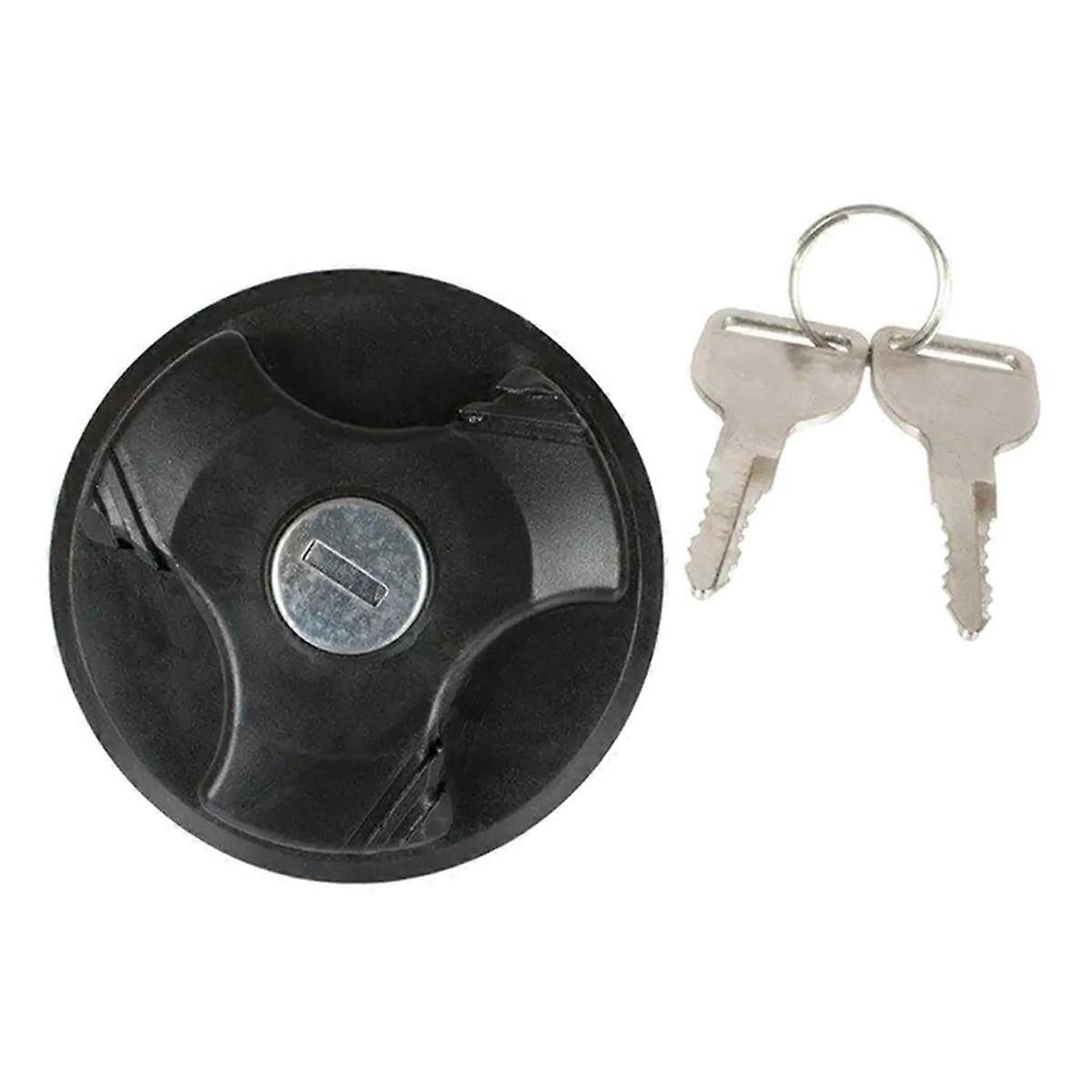 Fuel Filler Locking Tank Cap with Keys 1740017 Fits for Fiat 500/500C