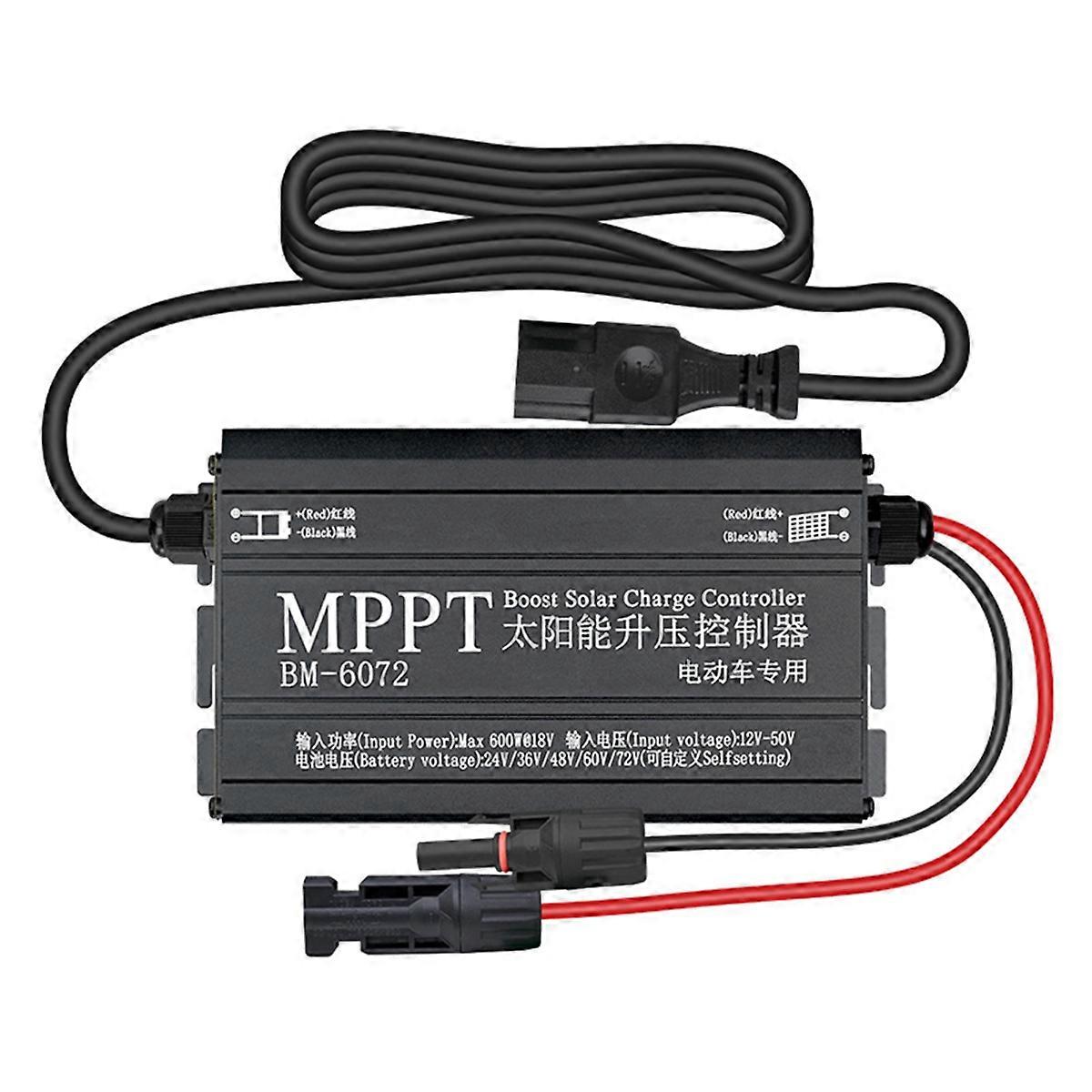 600W Solar Boost Charge Controller MPPT Charging Voltage Regulator