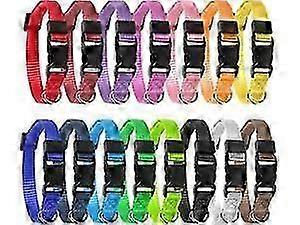 15 Pack Puppy Collars - Adjustable Puppy Whelping Collars for Small Dogs and