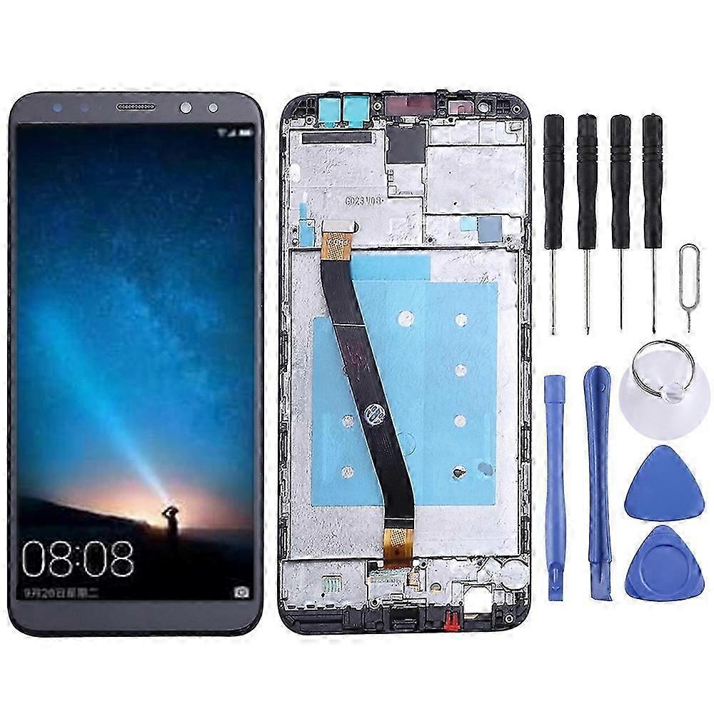 LCD Screen and Digitizer Full Assembly with Frame for Huawei Mate 10 Lite / Nova2i / Maimang 6 / Honor 9i / G10