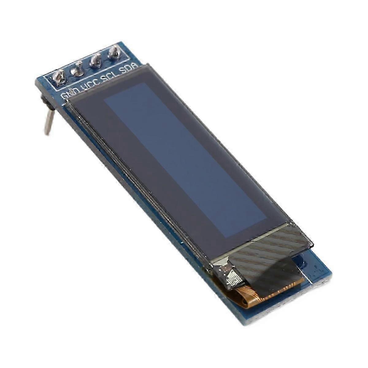 Display Module 0.91 Inch OLED Display Module OLED Screen Driver DC 3.3V,White Font