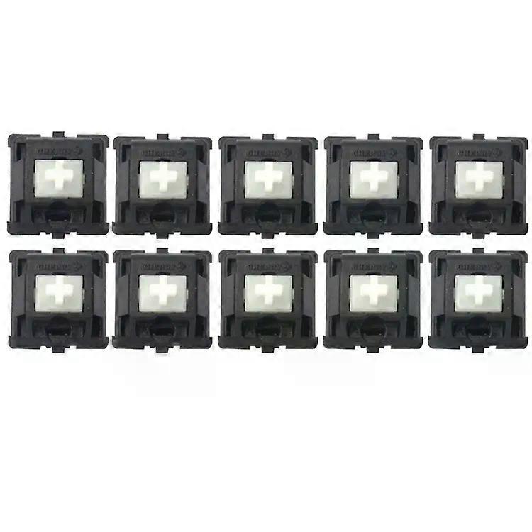 Cherry MX Linear Keyboard Switches-10PCS White Shaft by