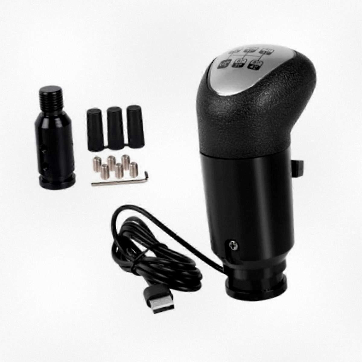 USB Gear Shifter for Racing Simulators Compatible with G29 G27 G25