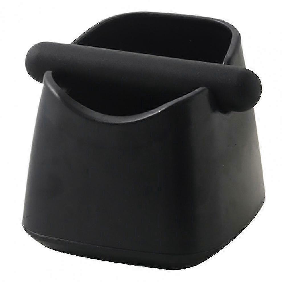 Square Non-slip Base Coffee Grounds Box for Coffee Knock Box, Anti-deform Prevent Splash Coffee Dump Bin Container