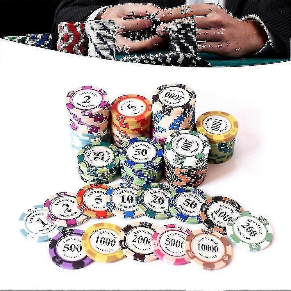 Bärbara spelmarker för flera valörer, Las Vegas-mynt för kasinon