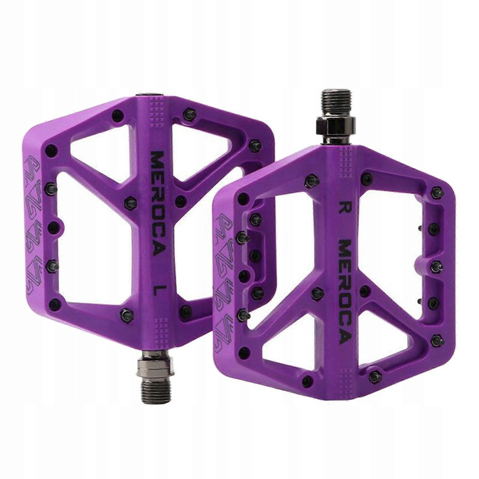 Mountain Bike Pedals Purple