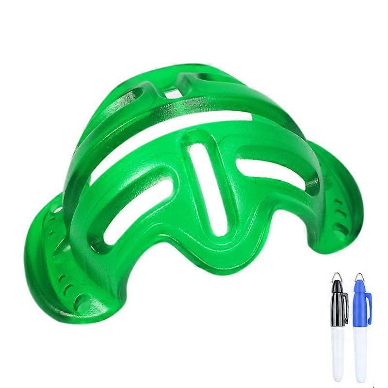 Precision Golf Ball Alignment Identification Tool Putt Positioning Ball Marker