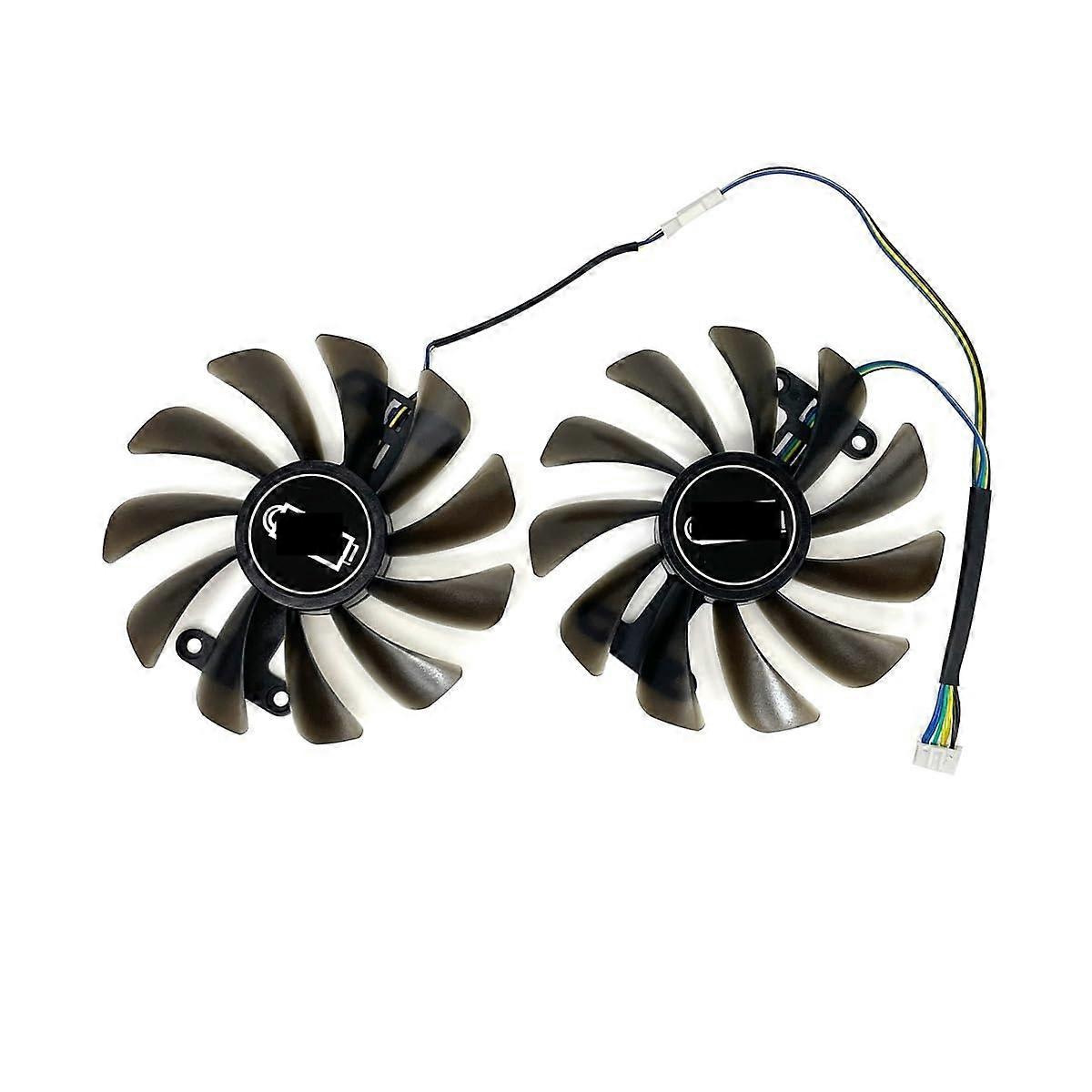 2pcs/lot GTX1070 GTX1070Ti GTX1080 Fan Compatible with GTX 1070 1080 1070Ti EXOC SNPR Graphics Card Cooler Replace Fan