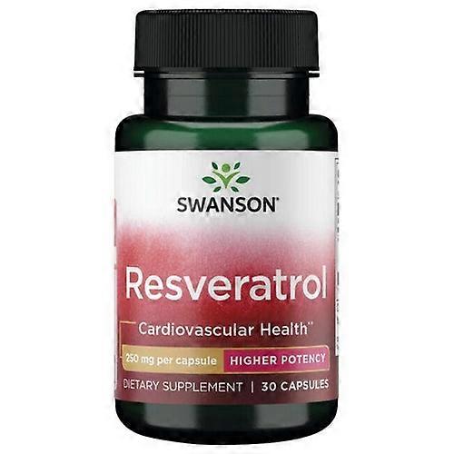 Swanson Vitamins Resveratrol Higher Potency,250 Mg,30 Caps