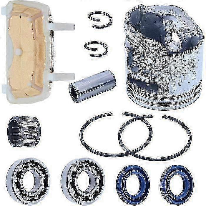 38mm Piston Kit With Needle Bearing Air Filter Compatible With Ms181 Ms181c Ms171 Ms211 Replace Part 1139 030 200 -cdsxXH