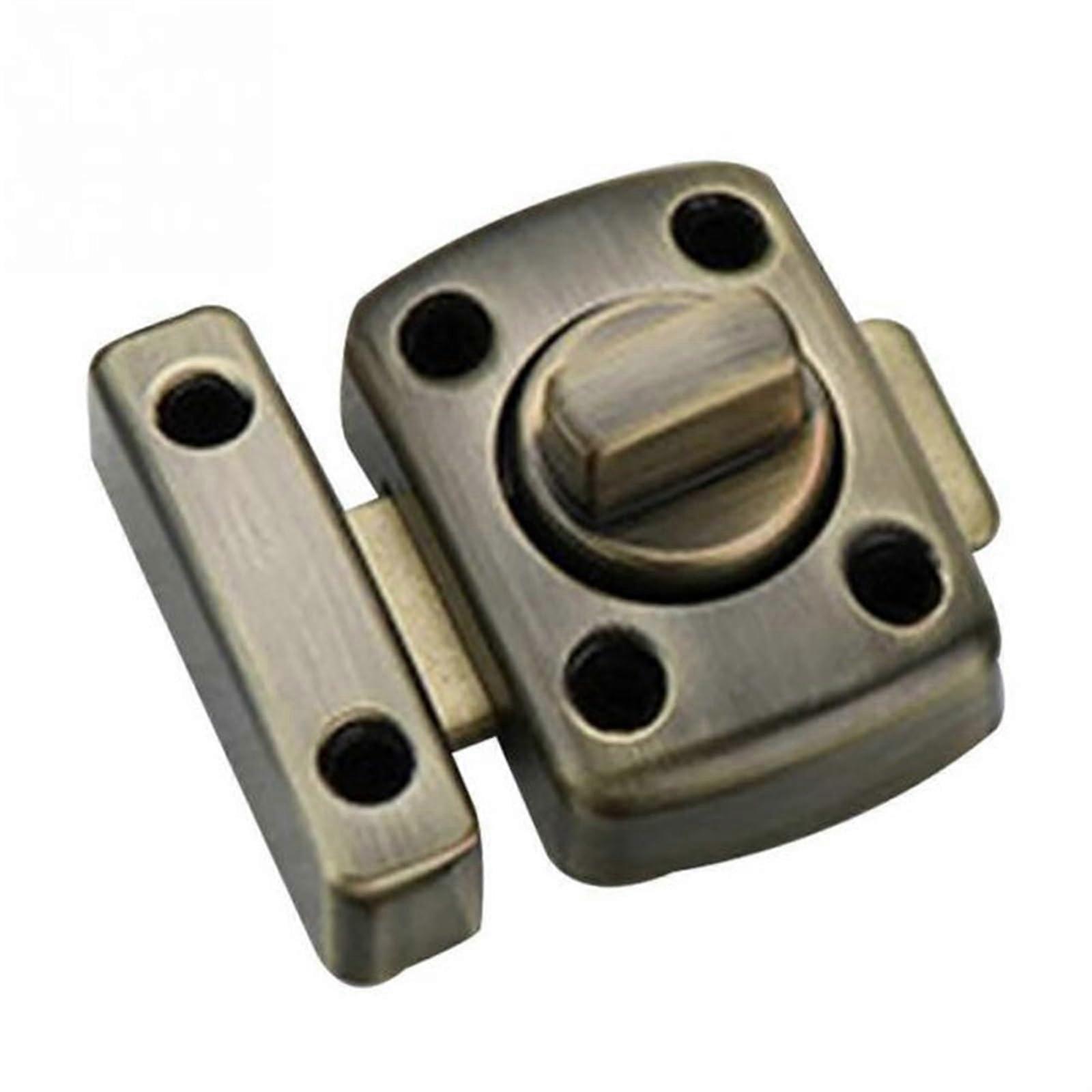 Zinc Alloy Door Lock Buckles Cast Hook Latch for Toilet Doors Right Angle Sliding Gate 1Pcs Green Color Durable Design