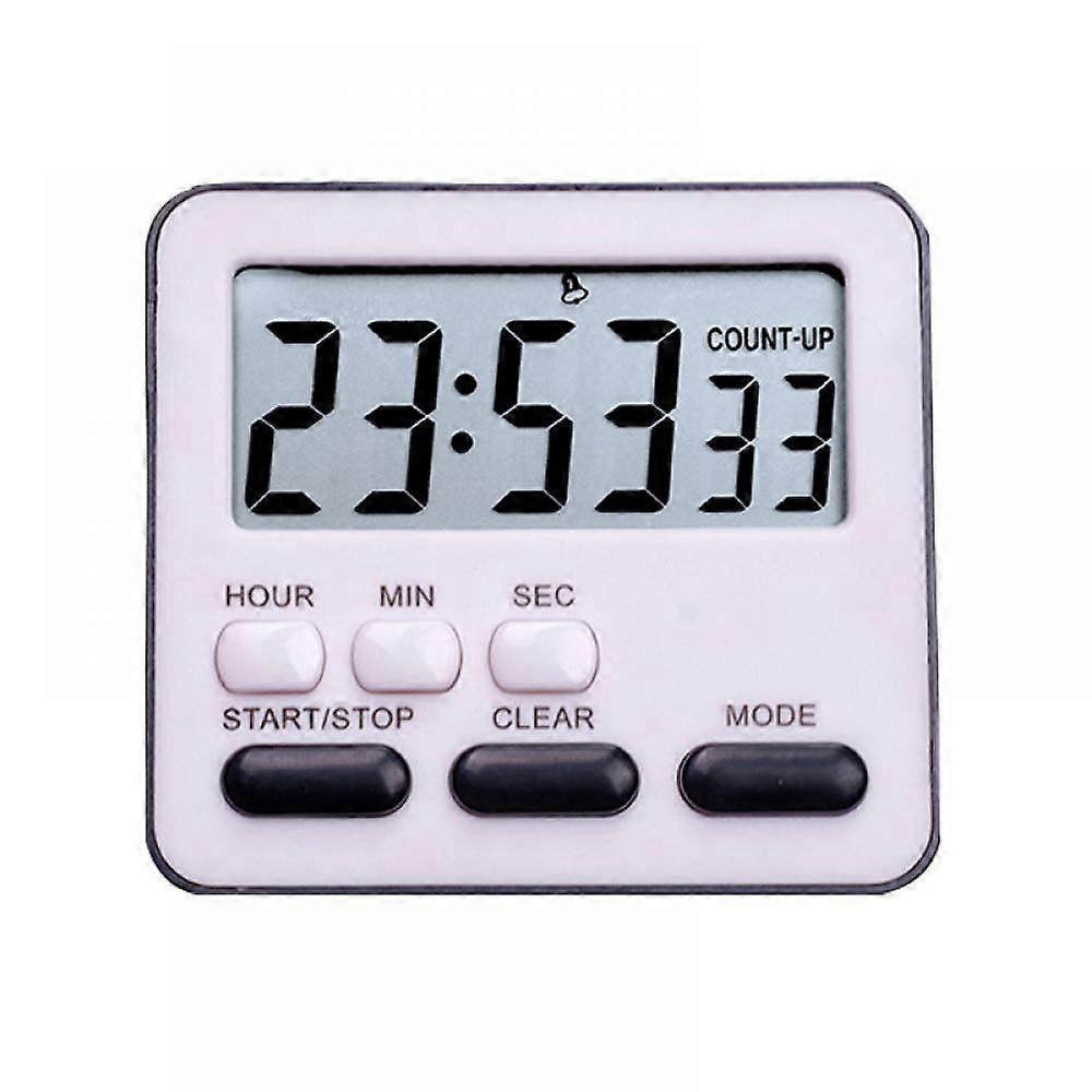 Kitchen Timers For Cooking With Count Up Countdown Timer, Study Timers For Classroom Teacher Supplies.(Black)