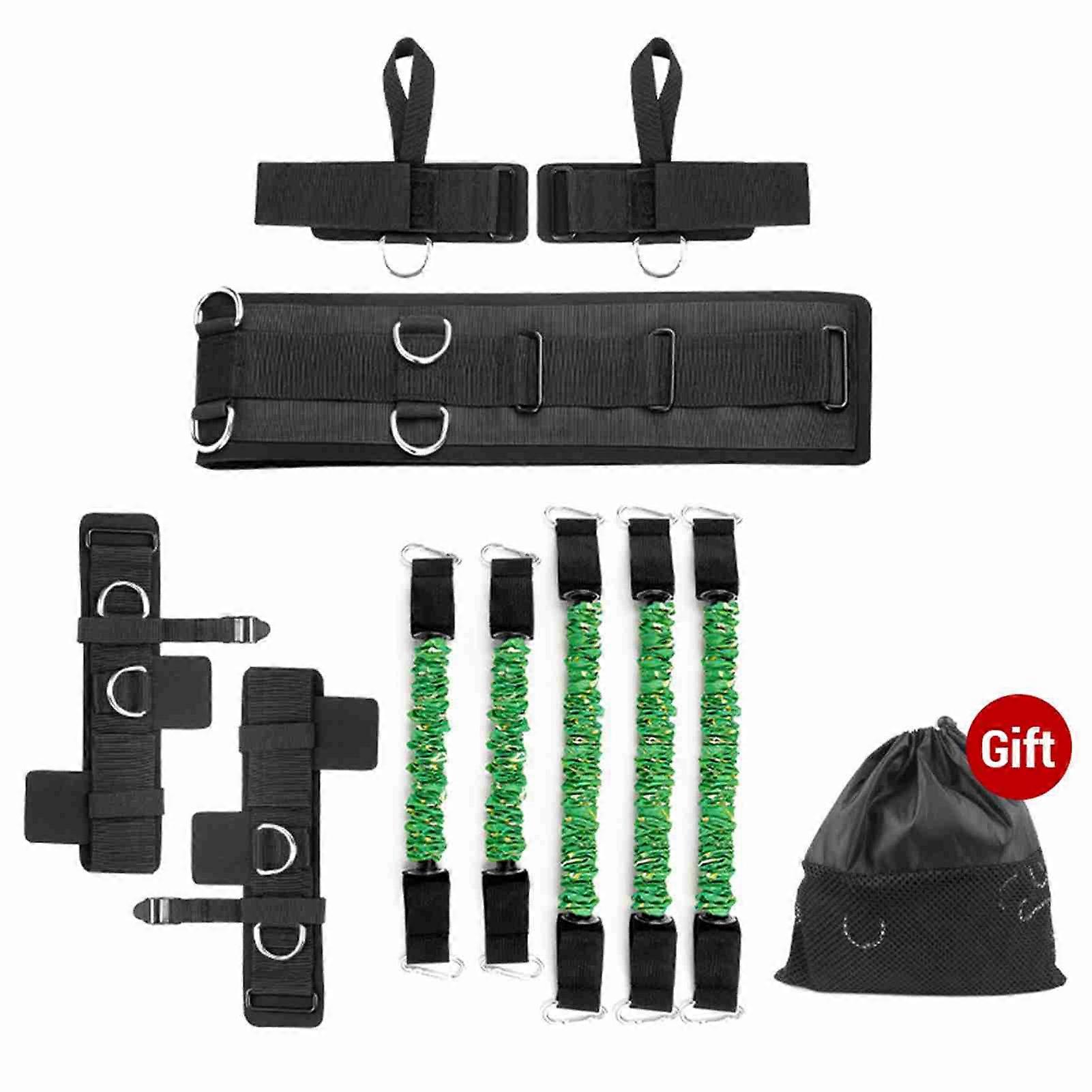 Boxing Resistance Bands Set Speed and Agility Resistance Trainer Bands for Boxing Muay Thai Karate Combat