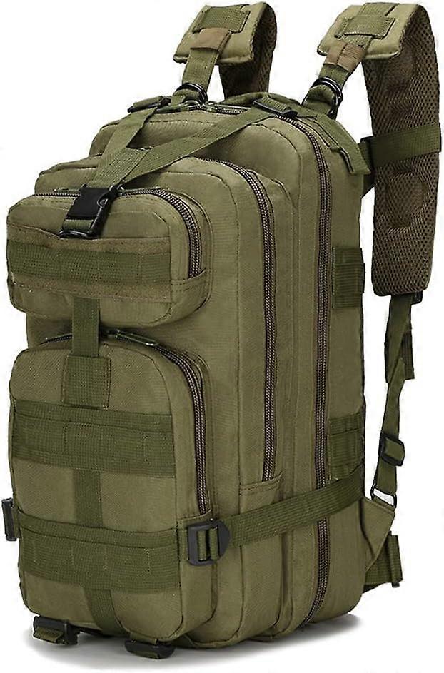 30L Military Tactical Backpack Army Assault Pack with System for Gym Hiking Camping Travel and Daily Use(Armygreen)