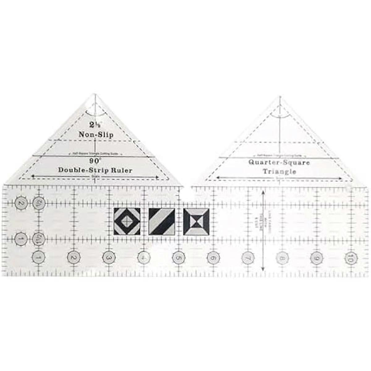 Quilting Rulers,Shaped Acrylic Sewing Ruler Quilting Templates,90°