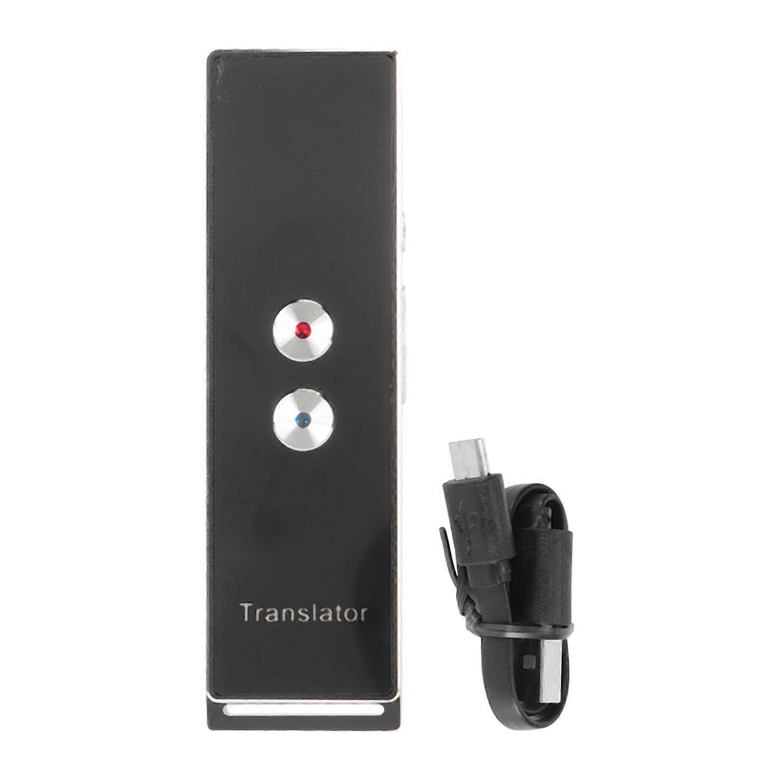 Device Support 74 Languages 70 Accents 99% Accuracy Bluetooth 5.0 Real Time Smart Voice Translator for Travel