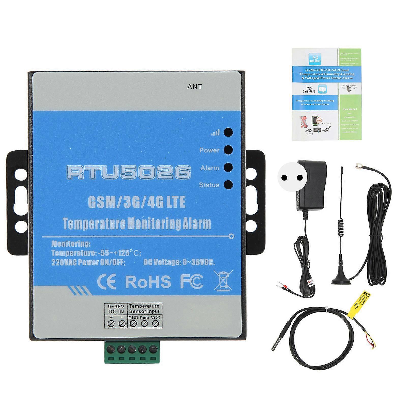 Controller Waterproof High and Low Alarm GSM Temperature Monitor for Machine Room Warehouse Farm