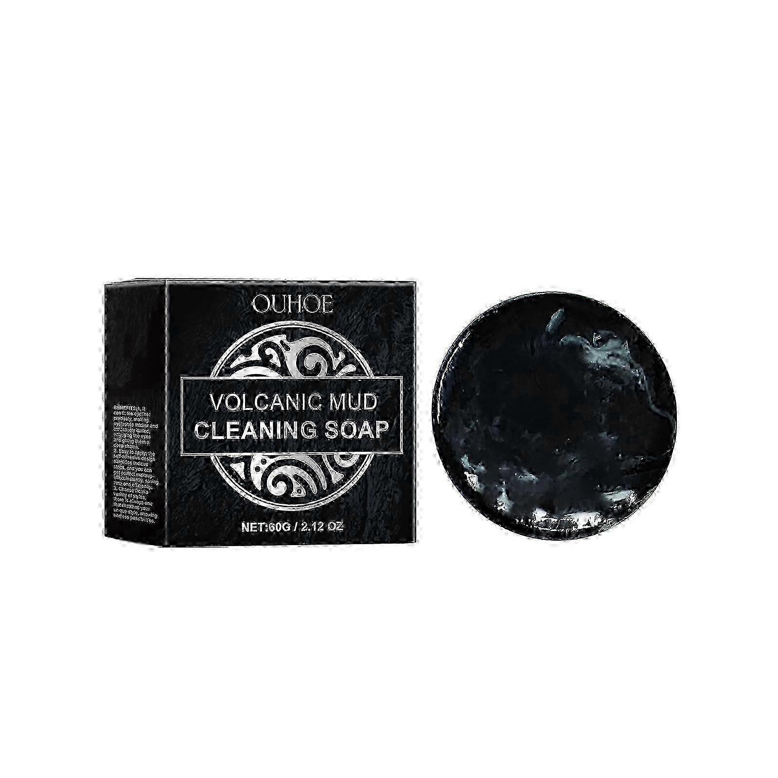 Volcanic Mud Cleansing Soap Cleansing Blackhead Acne, Deep Cleansing Of Facial Pores, Moisturizing And Rejuvenating Care
