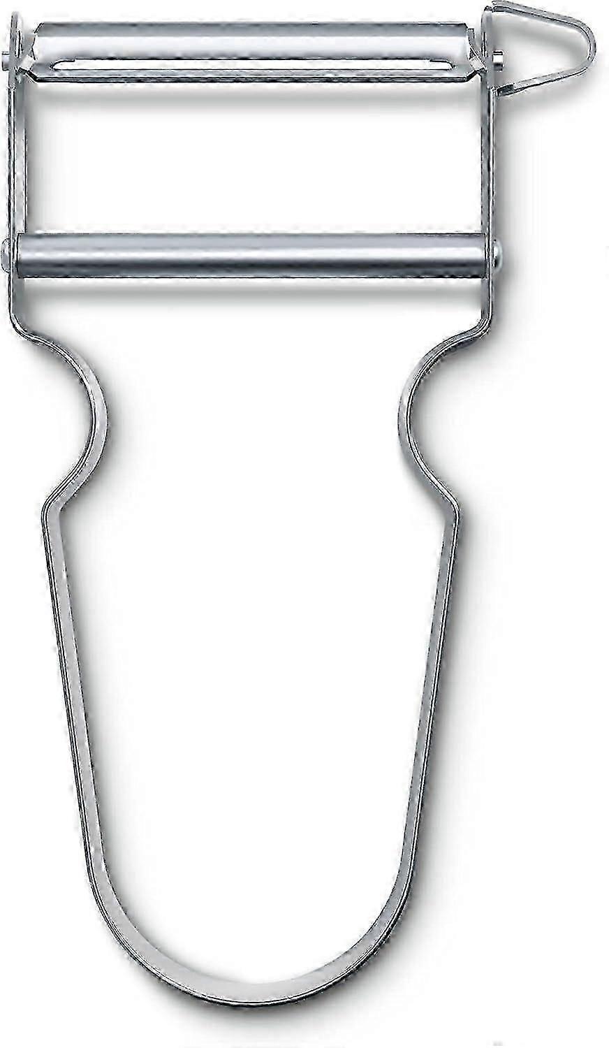 2026 Peeler, Potato peeler, Double-edged with pendulum blade, Extra sharp, Metal handle